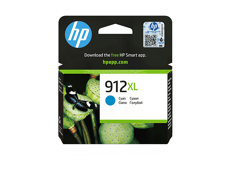 Cartucho de tinta - HP 912XL Azul Cián