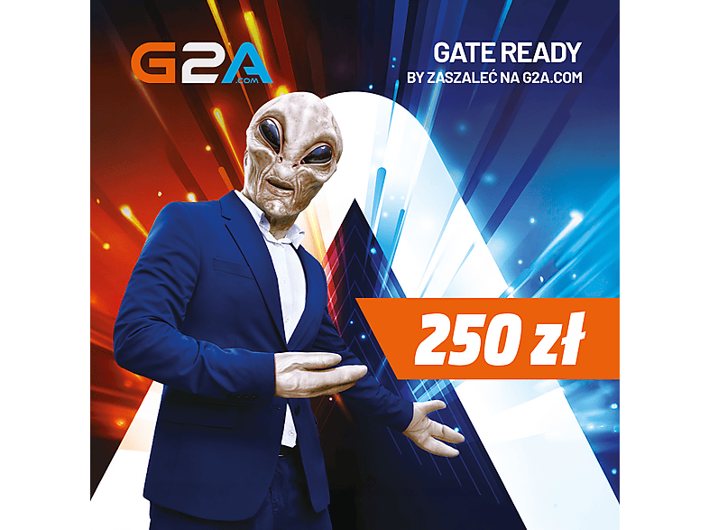 Karta o wartości 250 zł do wykorzystania w sklepie G2A.com