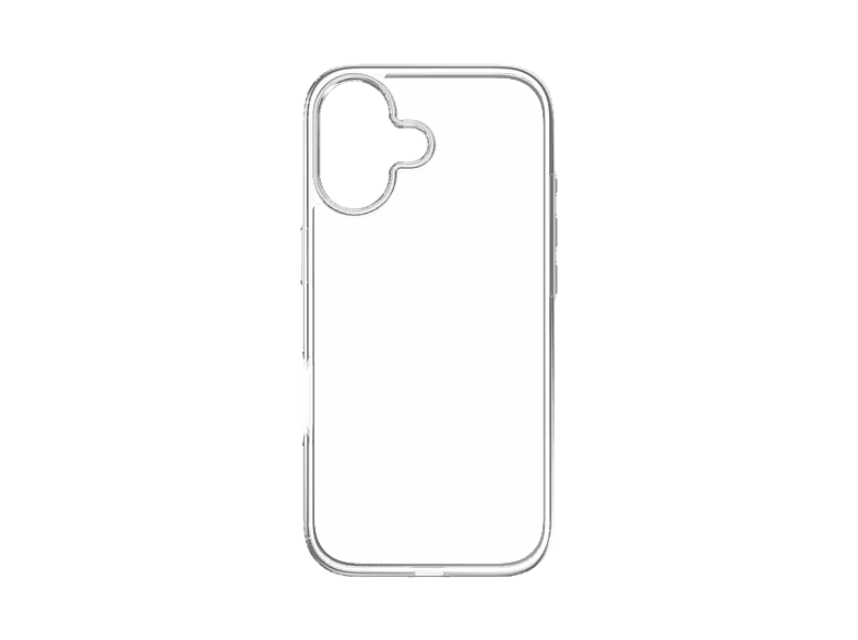 Funda móvil - ISY ISC-1130, Compatible con iPhone 17, Compatibilidad MagSafe, Carga Inalámbrica, Resistente a Golpes y al Agua, Transparente