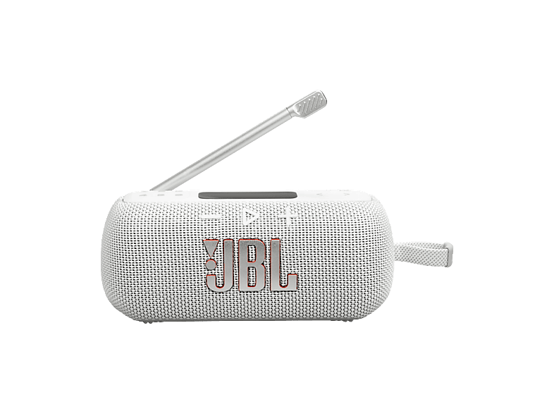 JBL Tuner 3 Tragbares Radio, DAB, DAB+, FM, Weiß