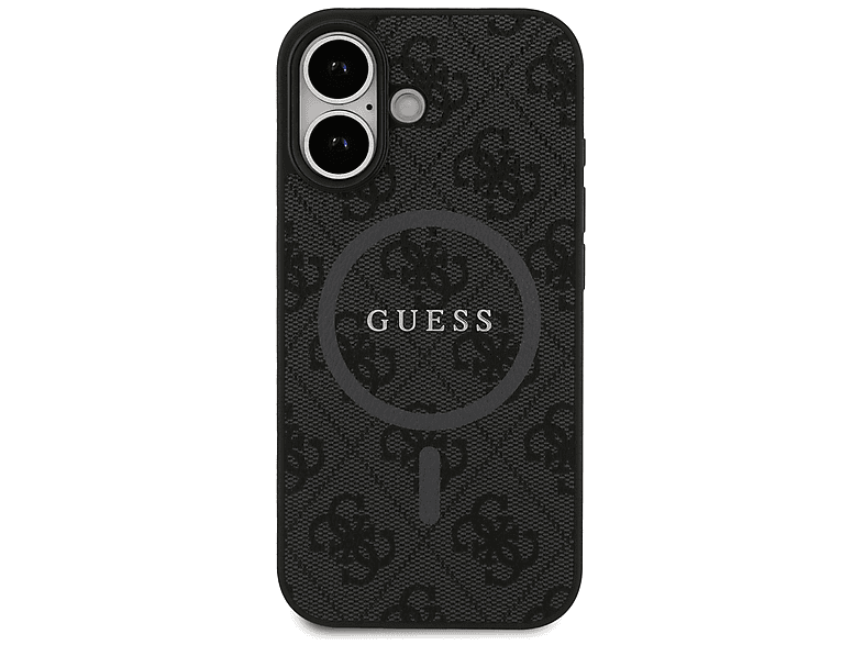Etui GUESS 4G Ring Classic Logo MagSafe do iPhone 17 Czarny – zdjęcie 3