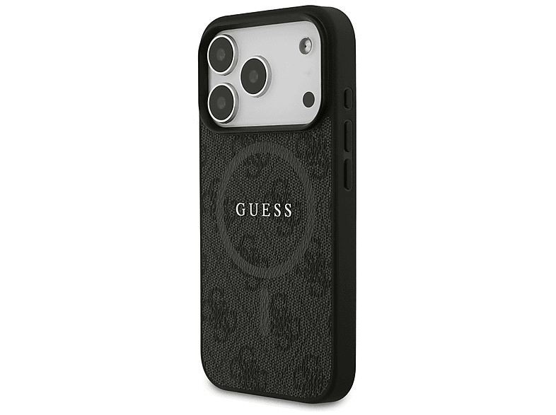 Etui GUESS 4G Ring Classic Logo MagSafe do Apple iPhone 17 Pro Czarny – zdjęcie 3