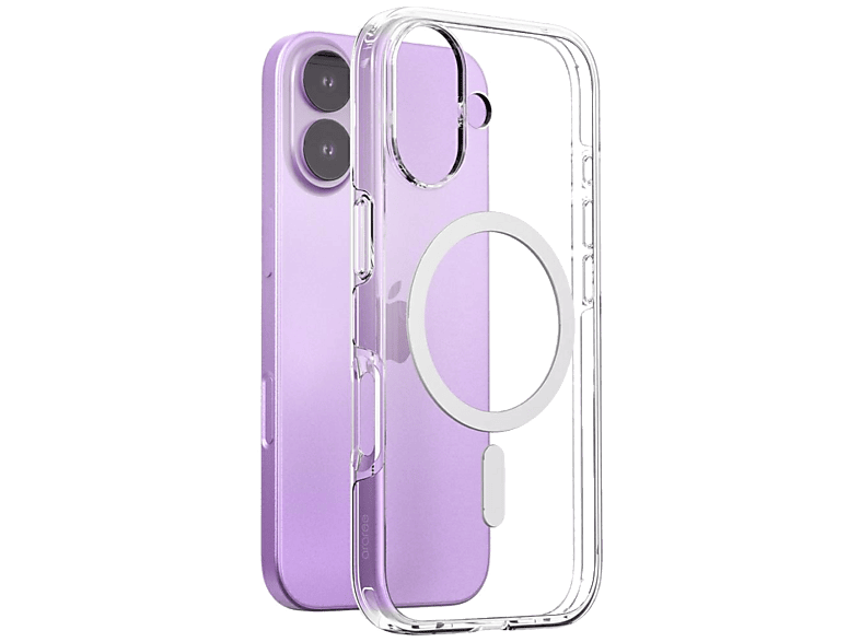 Etui ARAREE Duple M MagSafe do iPhone 17 Przezroczysty