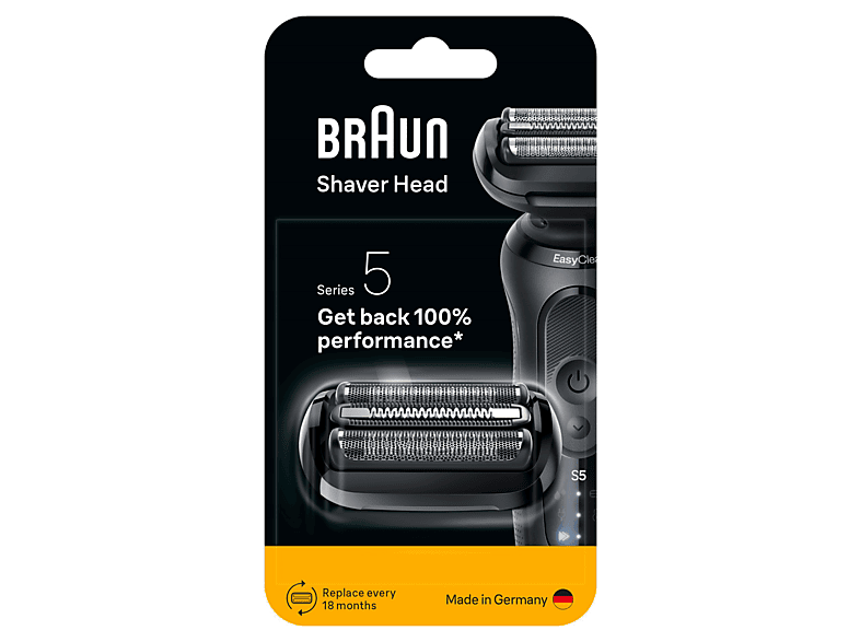 Głowica zamienna BRAUN Series 5, black