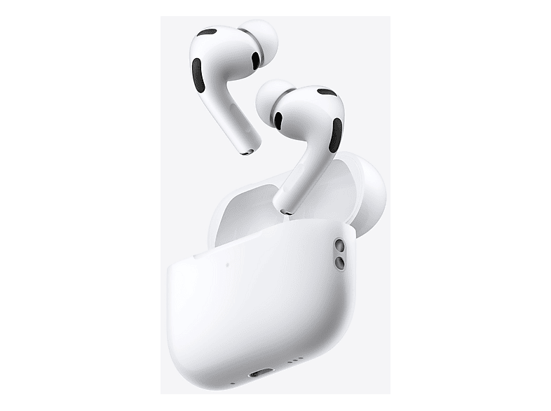 Apple AirPods Pro 3 generacji z etui MagSafe USB/C Dokanałowe Bluetooth Funkcje AI Biały – zdjęcie 3
