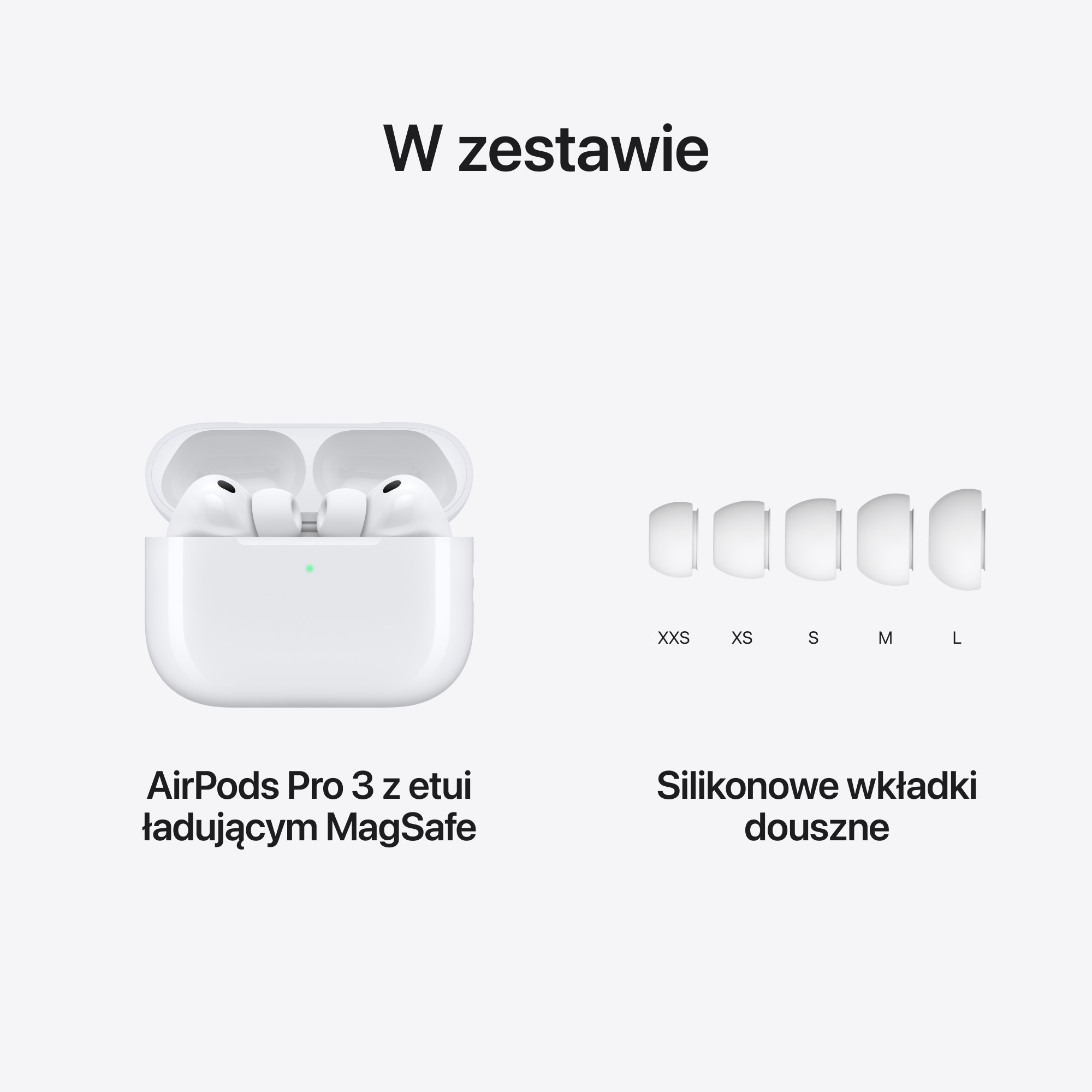 Słuchawki APPLE AirPods Pro Biały MFHP4ZM/A MediaMarkt
