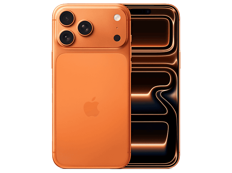 Apple iPhone 17 Pro Max, Naranja cósmico, 512 GB, 5G, 6.9 " OLED Super Retina XDR, Chip A19 iOS