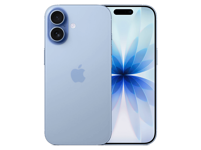 Apple iPhone 17, Azul neblina, 512 GB, 5G, 6.3 " OLED Super Retina XDR, Chip A19, iOS