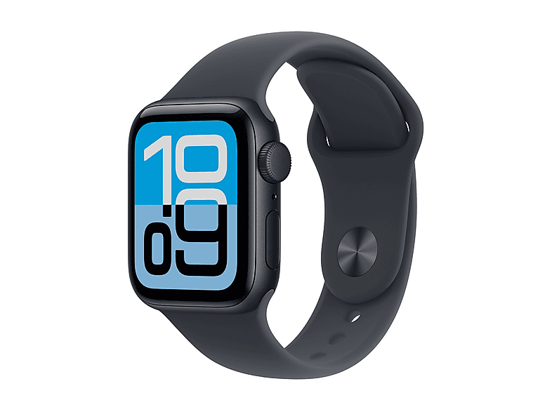 APPLE Watch SE 3 GPS, Cassa 40 mm in alluminio mezzanotte con Cinturino Sport – S/M