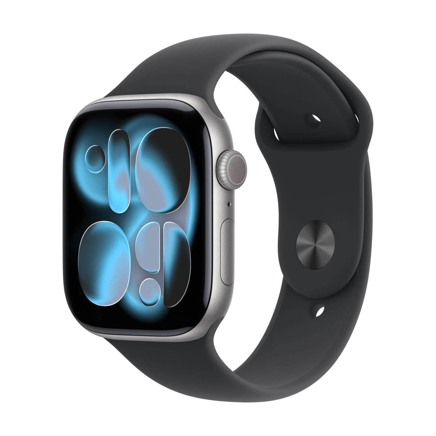 APPLE Watch Series 11 GPS, Cassa 46 mm in alluminio grigio siderale con Cinturino Sport nero - S/M