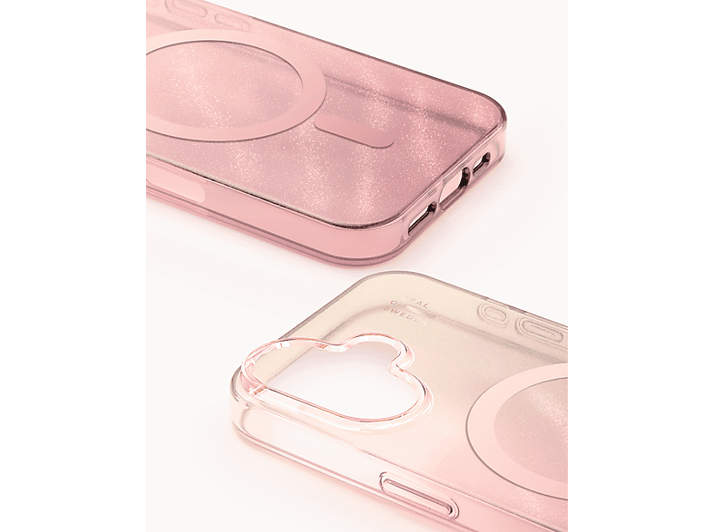 IDEAL OF SWEDEN Clear Case MagSafe, Backcover, Apple, iPhone 17, Rose Blush