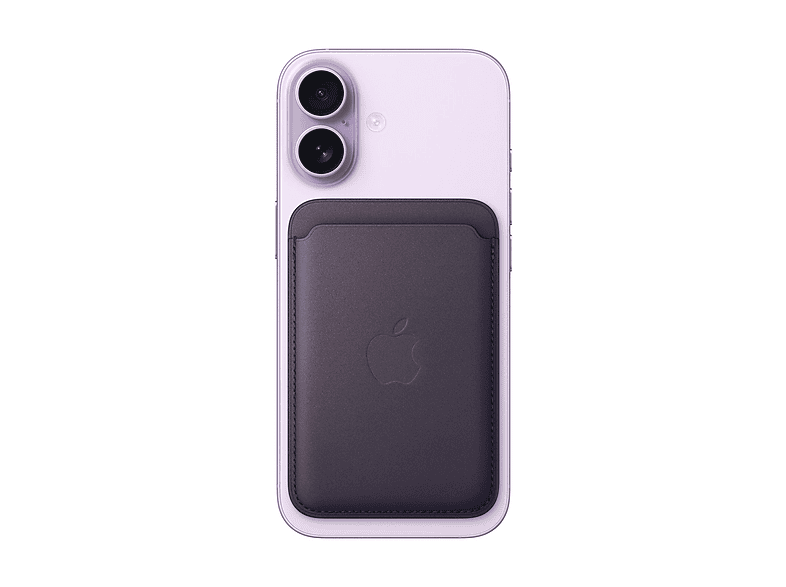 Thumbnail - APPLE Feingewebe Wallet mit MagSafe, Backcover, Apple, alle iPhones ab 12 und höher, Schwarz