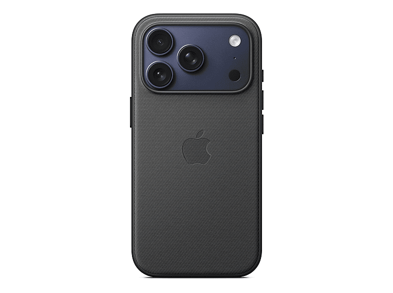 Apple Funktionsgewebe Case mit MagSafe Backcover, für Apple iPhone 17 Pro, Schwarz; Schutzhülle