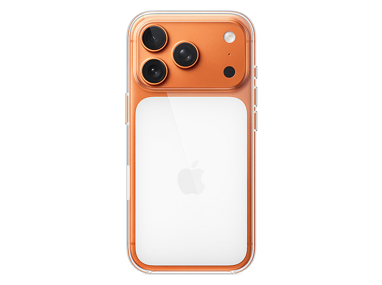 Apple Clear Case mit MagSafe Backcover, für Apple iPhone 17 Pro, Transparent; Schutzhülle