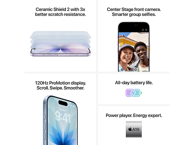 Apple iPhone 17, 256 GB, Salbei, Dual SIM — Foto 5 von 5
