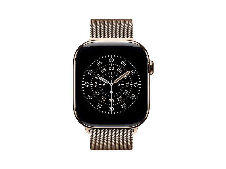 Thumbnail - APPLE 46 mm Milanaise Armband (M/L), Ersatzarmband, Gold