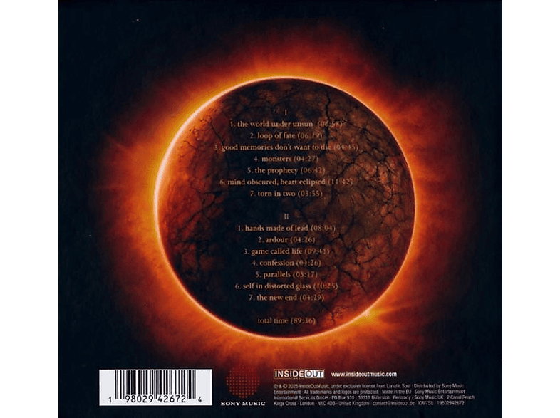 Thumbnail - Lunatic Soul - The World Under Unsun (Ltd. 2CD Mediabook) (CD)