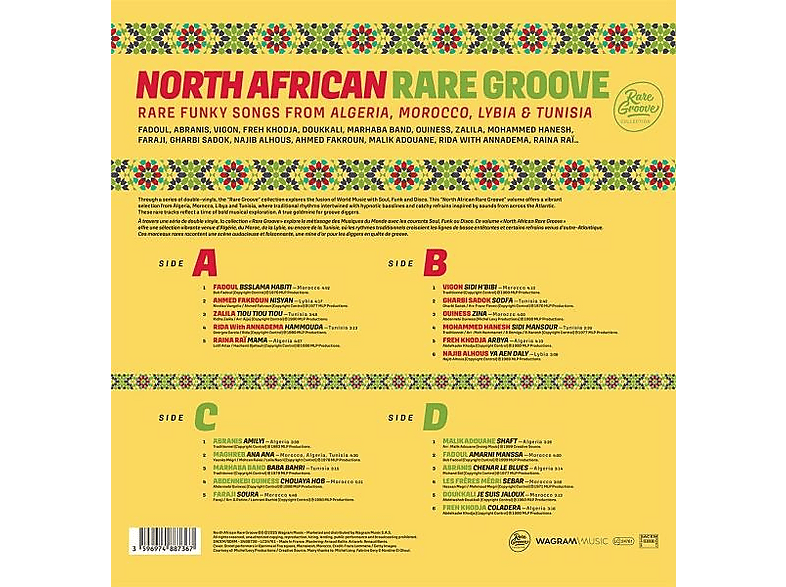 Thumbnail - VARIOUS - Noth African Rare Groove (Vinyl)
