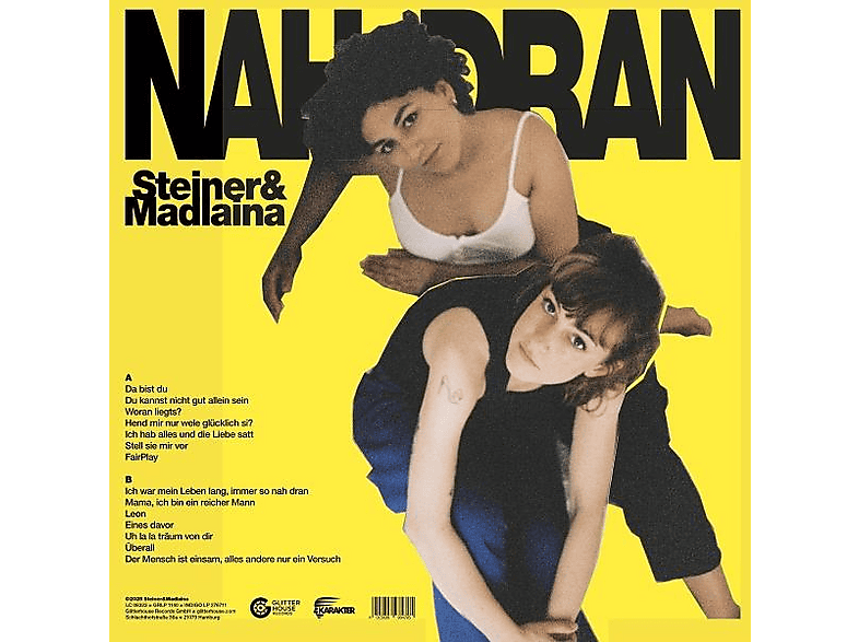 Thumbnail - Steiner & Madlaina - Nah Dran (CD)