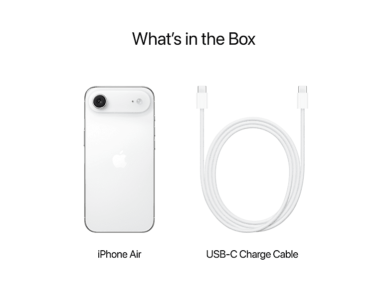 APPLE iPhone Air | 5G - 512 GB Cloud White kopen? | MediaMarkt