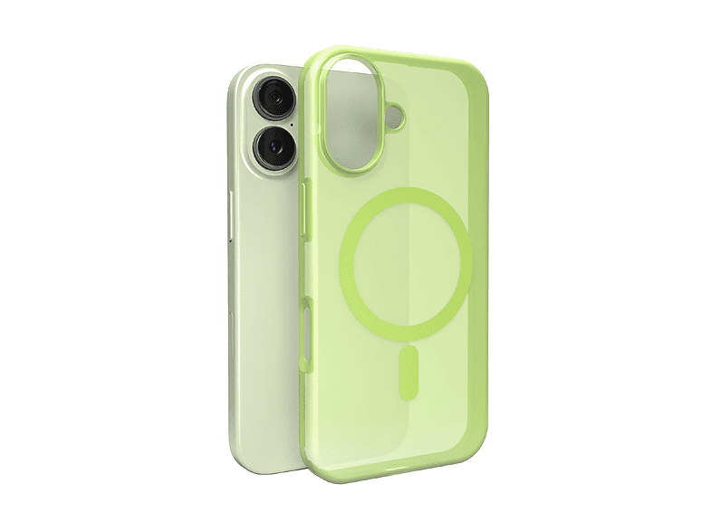 PURO Daylight COVER MAGSAFE per Apple iPhone 17, Verde trasparente