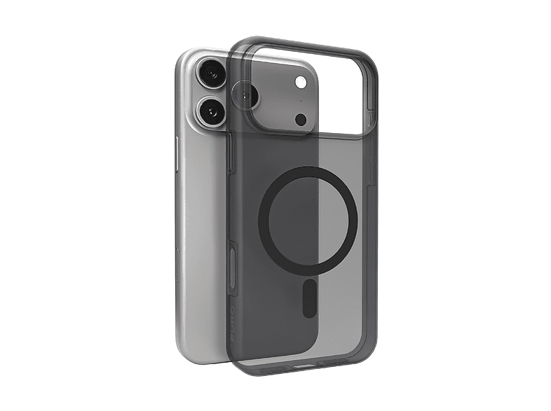 PURO Daylight COVER MAGSAFE per Apple iPhone 17 Pro, Nera trasparente