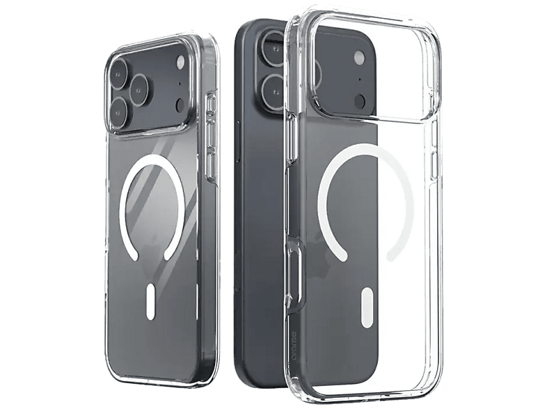 Etui ARAREE Duple M MagSafe do iPhone 17 Pro Max Przezroczysty