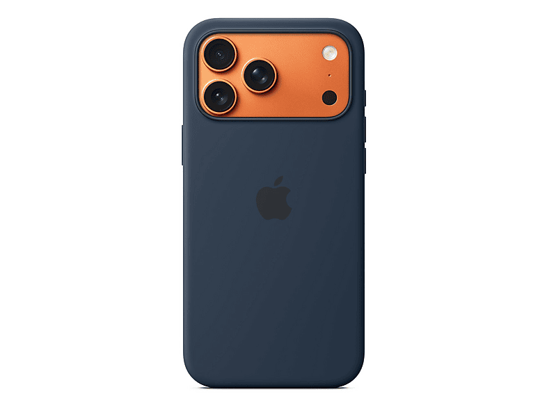 APPLE Silikon Case mit MagSafe, Backcover, Apple, iPhone 17 Pro Max, Mitternacht