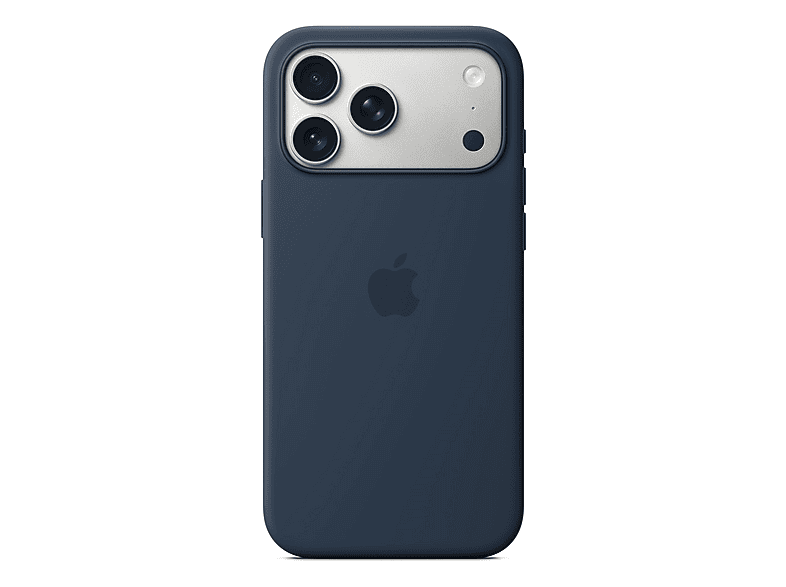 APPLE Silikon Case mit MagSafe, Backcover, Apple, iPhone 17 Pro Max, Mitternacht