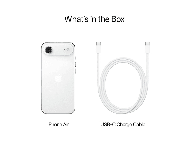 APPLE iPhone Air 256 GB Cloud White | MediaMarkt