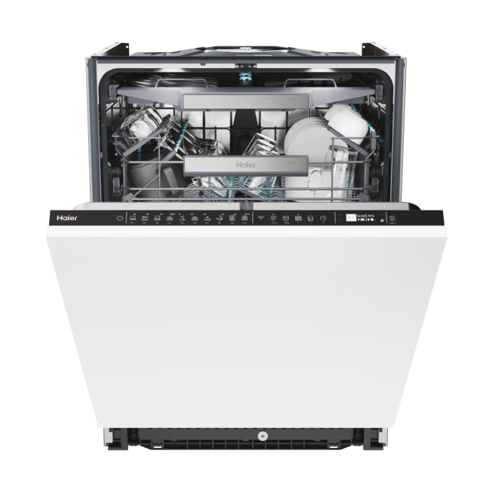 HAIER XI 4A4M4PB Beépíthető mosogatógép, 14 teríték, A, WiFi