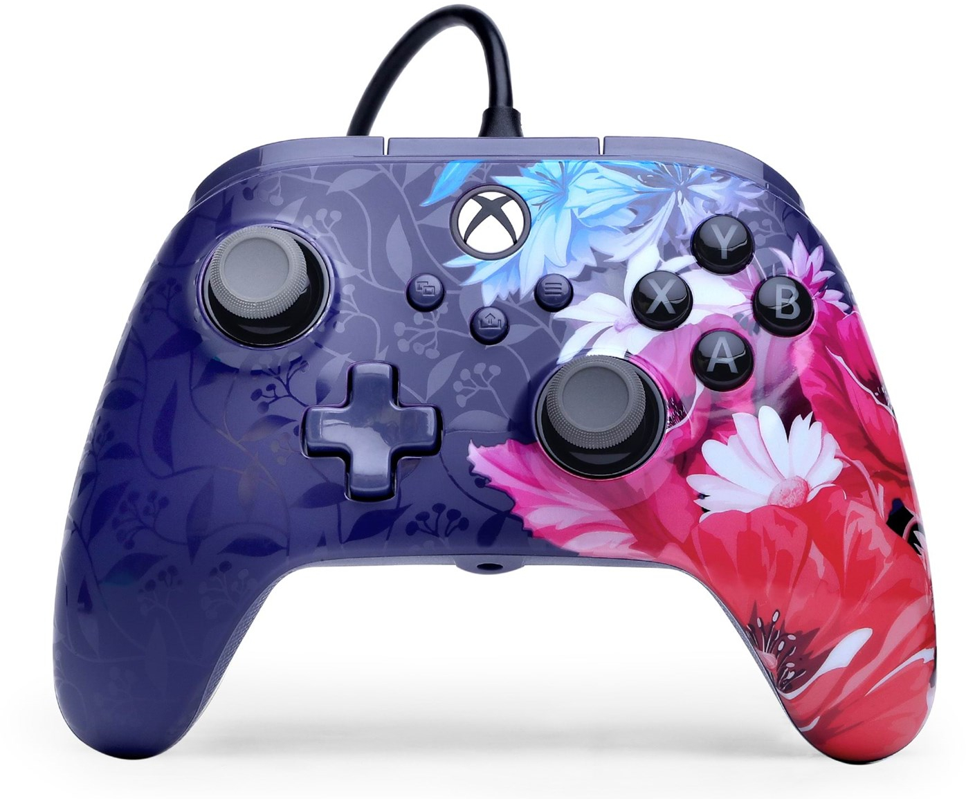 POWERA Advantage Plus vezetékes Xbox kontroller (Night Blossom)