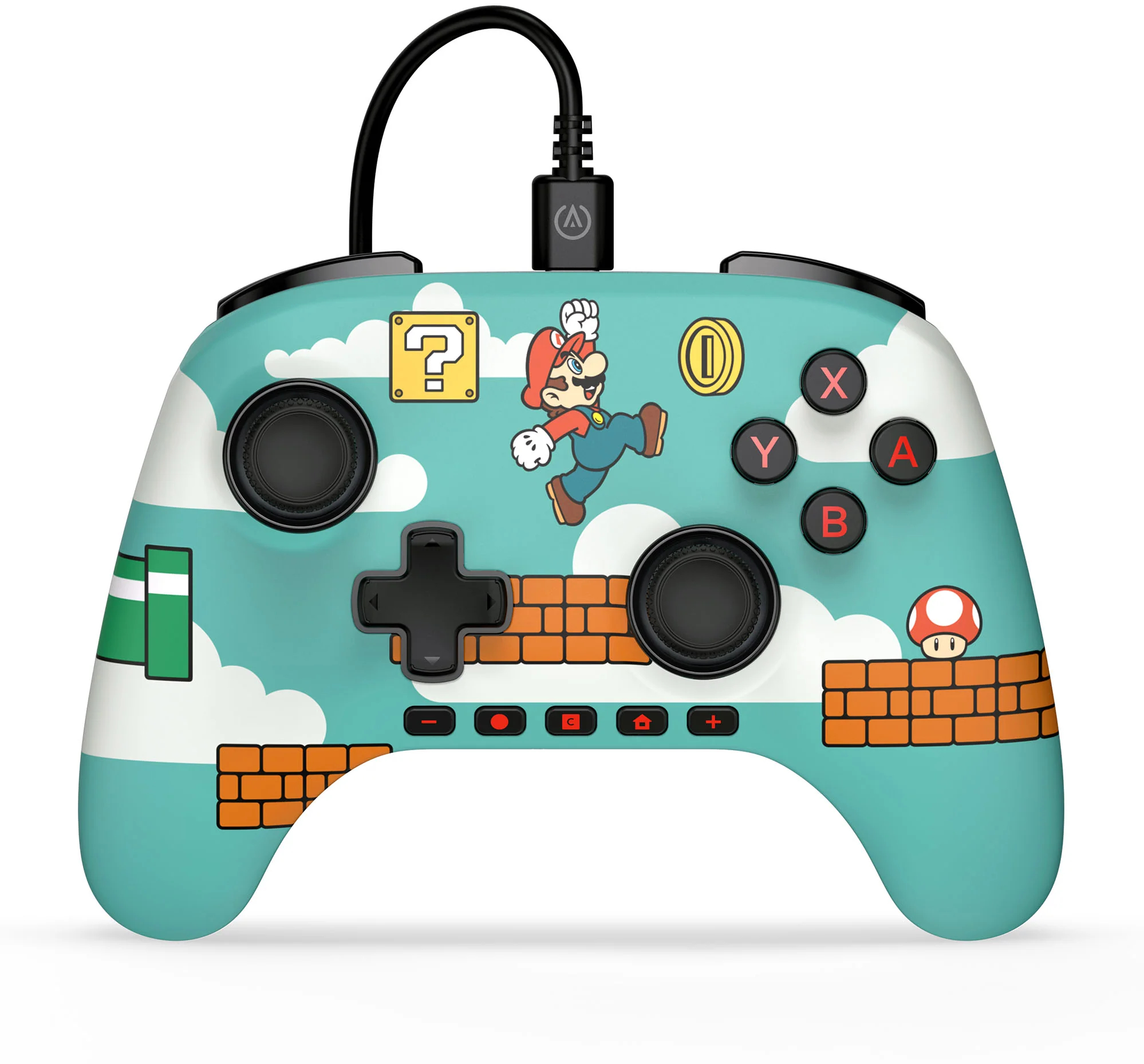 POWERA Advantage vezetékes Nintendo Switch 2 kontroller (Mario Time)