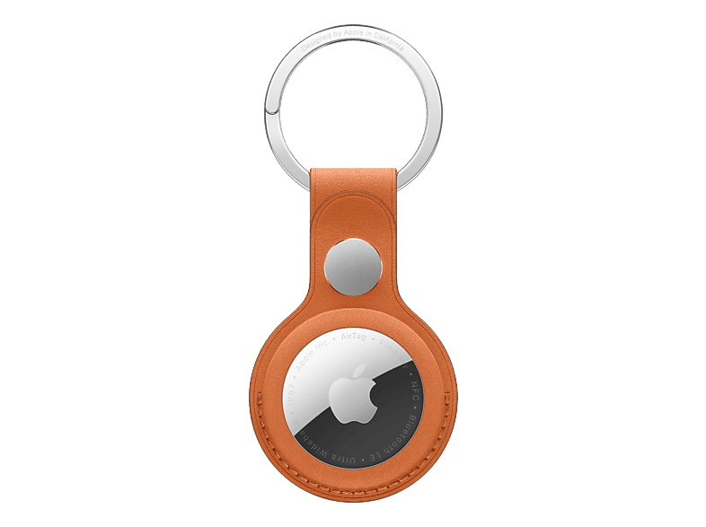 APPLE AirTag Feingewebe Schlüsselanhänger, Fuchsrot