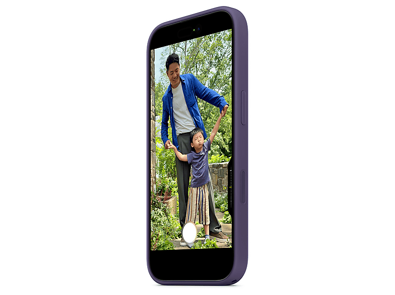 Etui Apple Silicone Case MagSafe mleczny fiolet iPhone 17 – zdjęcie 3