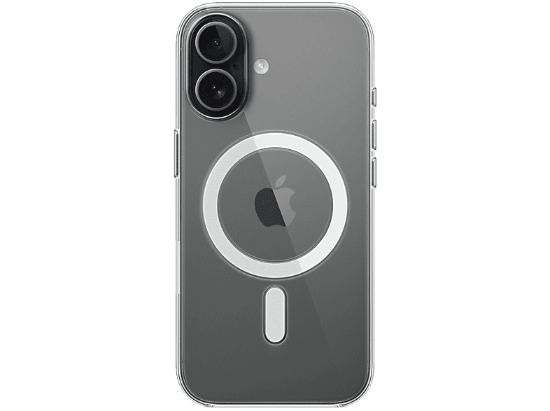 Apple Funda transparente Clear Case con MagSafe, Para iPhone 17, Transparente