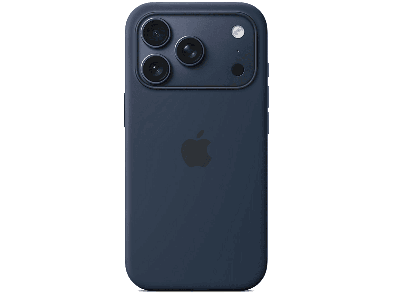 Apple Funda de silicona con MagSafe, Para iPhone 17 Pro, Compatible correa Crossbody, Medianoche