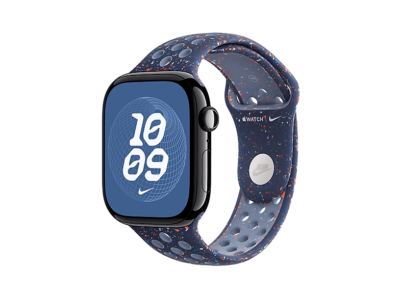 APPLE 46 mm Nike Sportarmband (M/L), Ersatzarmband, Blue Ribbon