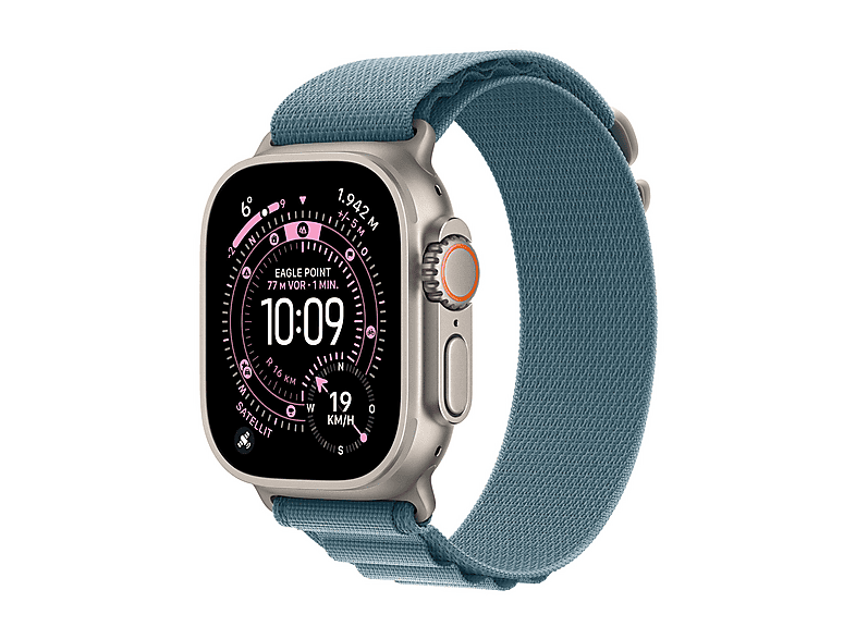 APPLE 49 mm Alpine Loop (S), Ersatzarmband, Schwarz