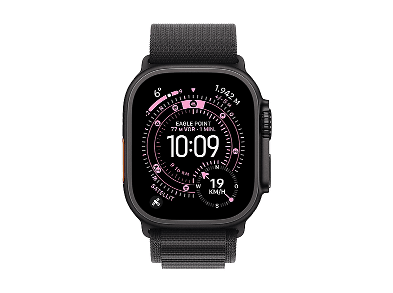 Thumbnail - APPLE 49 mm Alpine Loop (L), Ersatzarmband, Schwarz