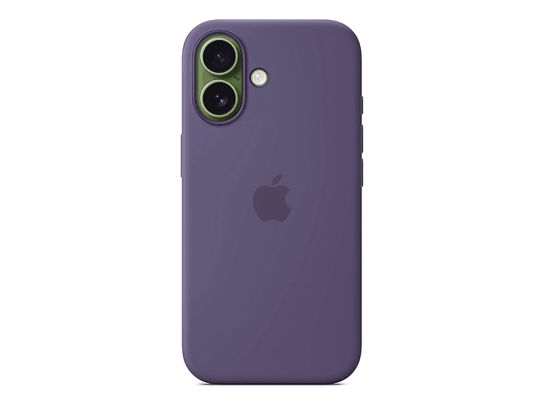 APPLE Silikon Case mit MagSafe, Backcover, Apple, iPhone 17, Nebelviolett