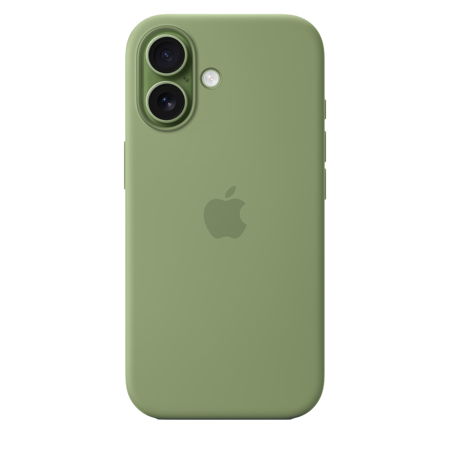 Apple Silicone Magsafe Telefoonhoesje Voor Iphone 17 Licht Mosgroen