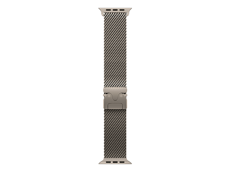 APPLE 49 mm Milanaise Titan, Armband, Apple, Natur