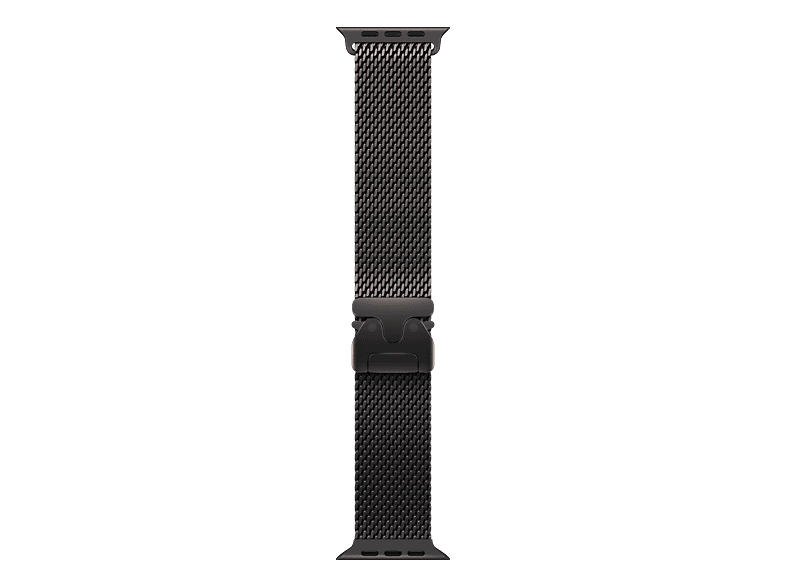 APPLE 49 mm Milanaise Titan, Armband, Apple, Schwarz