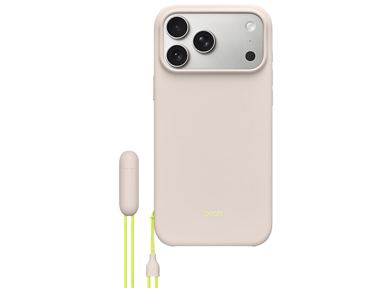 Apple Beats Cover Kickstand Magsafe En Cameraregelaar Iphone 17 Pro Max Beige