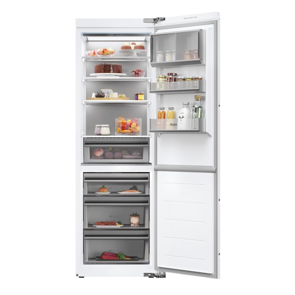 HAIER HMLT7518EWF Beépíthető hűtőszekrény 177cm, 278l, WiFi
