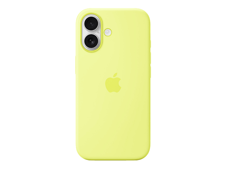 Apple MagSafe Siliconen Hoesje voor iPhone 17 Neon Geel