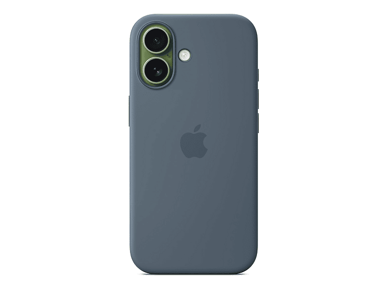 Apple Silikon Case mit MagSafe, Backcover, für Apple iPhone 17, Maritimblau; Schutzhülle — Foto 2 von 3