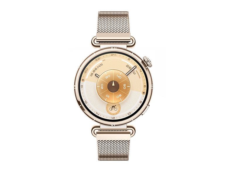 Smartwatch - Huawei Watch GT6, 41mm, Pantalla AMOLED, 21 días Autonomía, Monitorización avanzada de Salud, Bluetooth, Resistente al Agua, Oro