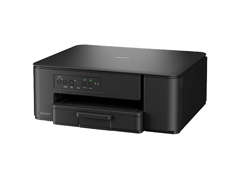 Impresora multifunción tinta - Brother DCP-J1260W, Impresión a Color, Wi-Fi y USB, 16 ppm, Mobile Connect, Negro